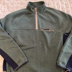J Crew Nordic Fleece Green XL